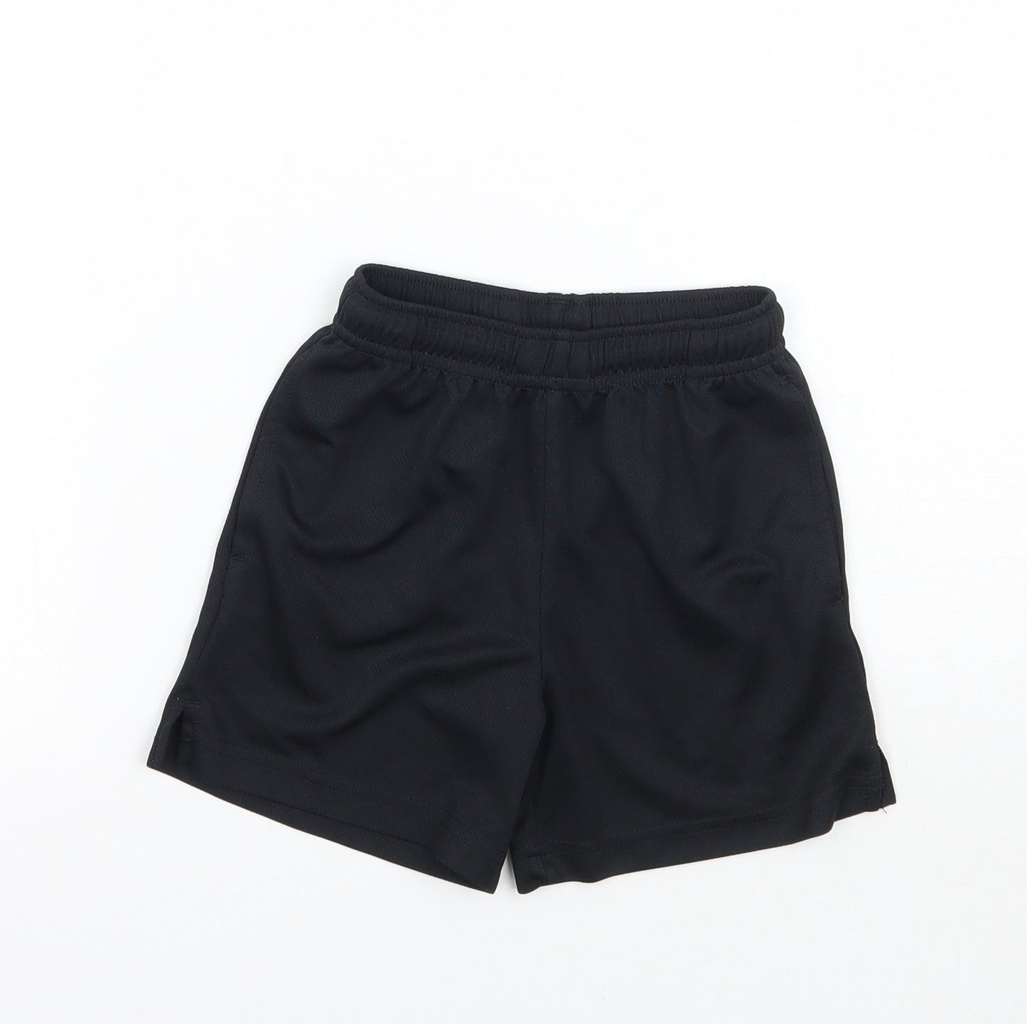 NEXT Girls Black   Sweat Shorts Size 4 Years