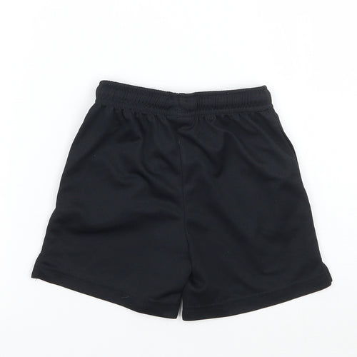 NEXT Girls Black   Sweat Shorts Size 4 Years