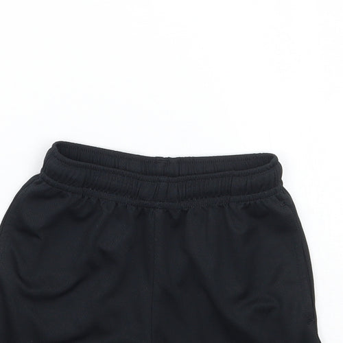 NEXT Girls Black   Sweat Shorts Size 4 Years