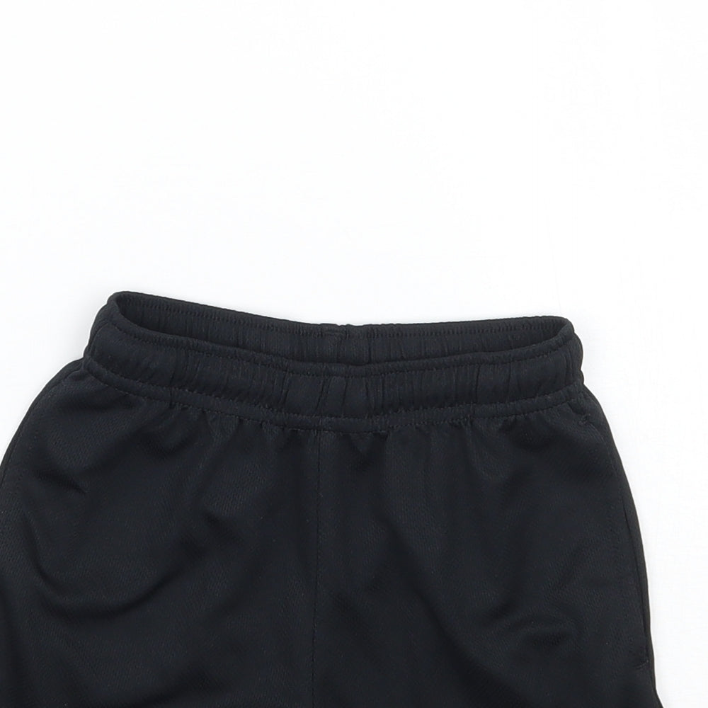 NEXT Girls Black   Sweat Shorts Size 4 Years