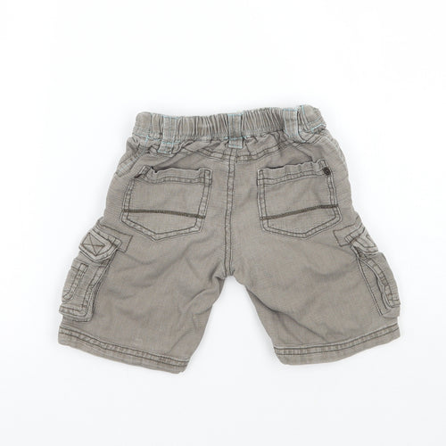 Monsoon Boys Green   Cargo Trousers Size 3-6 Months