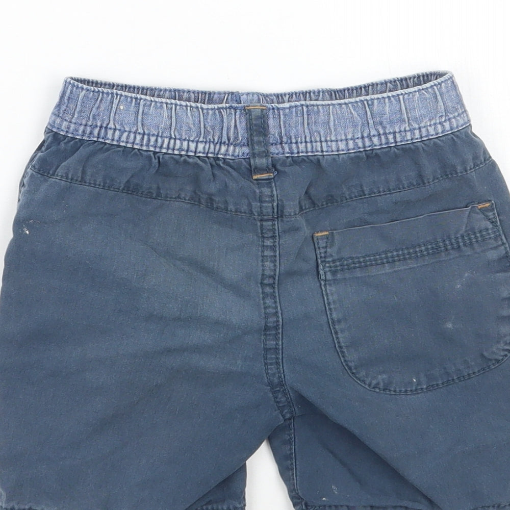 NEXT Boys Blue   Cargo Shorts Size 2-3 Years