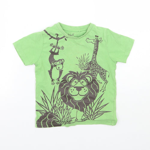 TU Boys Green   Basic Polo Size 2-3 Years