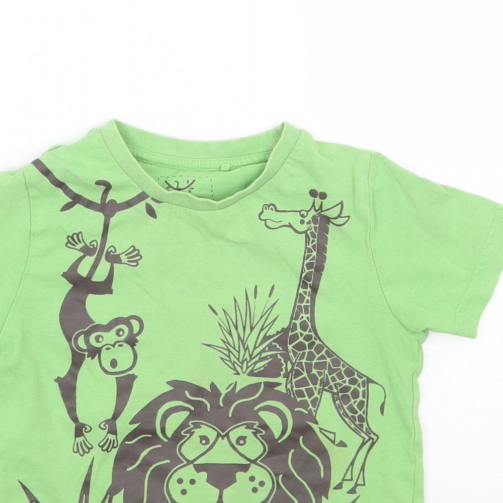 TU Boys Green   Basic Polo Size 2-3 Years