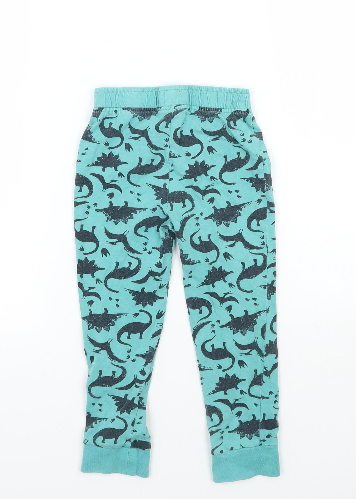 TU Boys Green Geometric   Pyjama Pants Size 4-5 Years