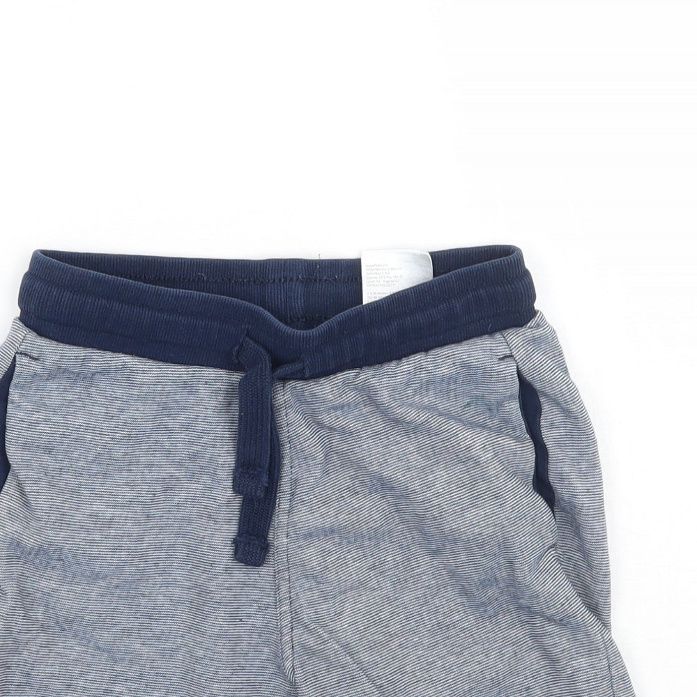 H&M Boys Blue   Sweat Shorts Size 5-6 Years