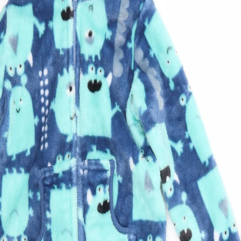 Marks and Spencer Boys Blue Geometric   One Piece Size 5-6 Years