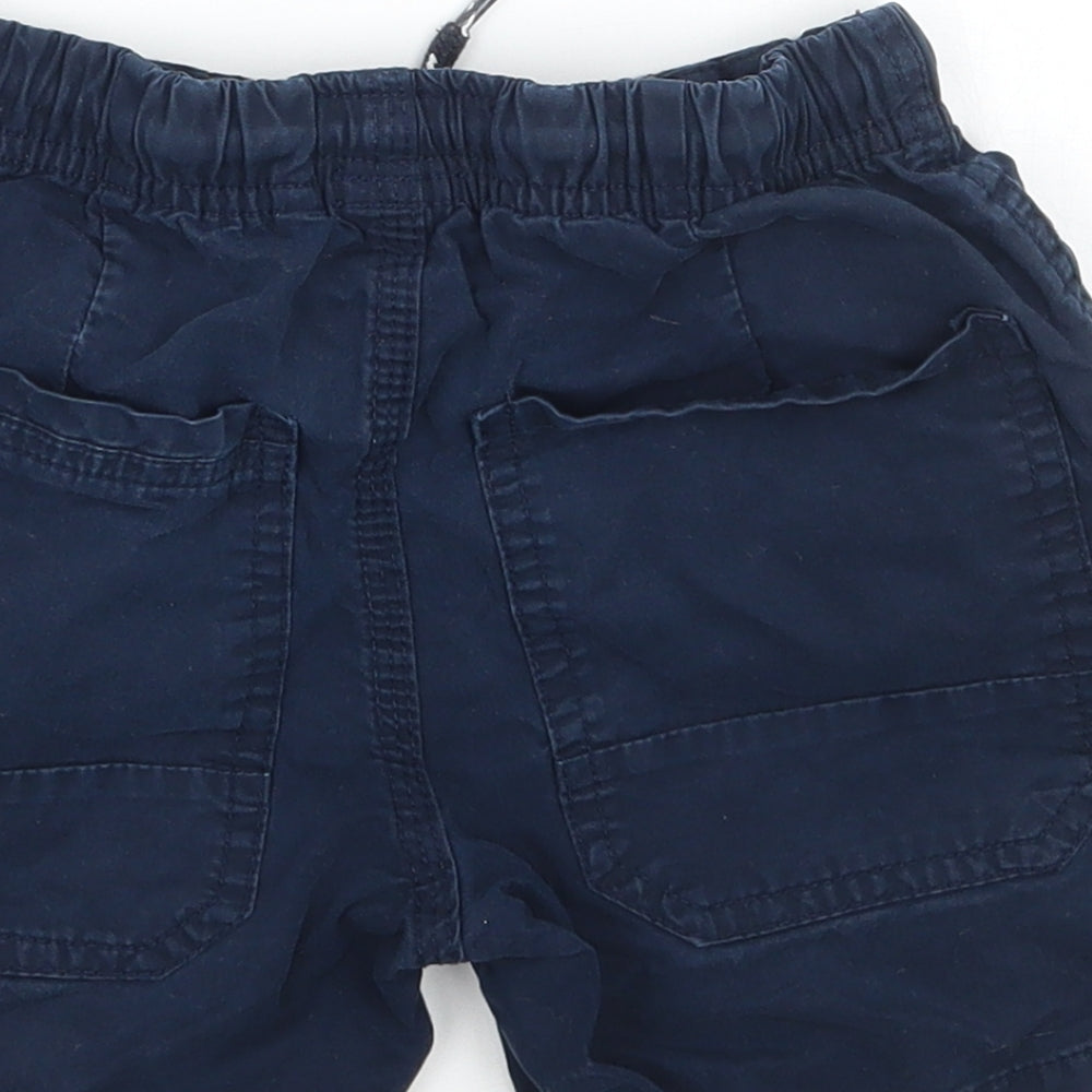 NEXT Boys Blue   Cargo Shorts Size 4-5 Years