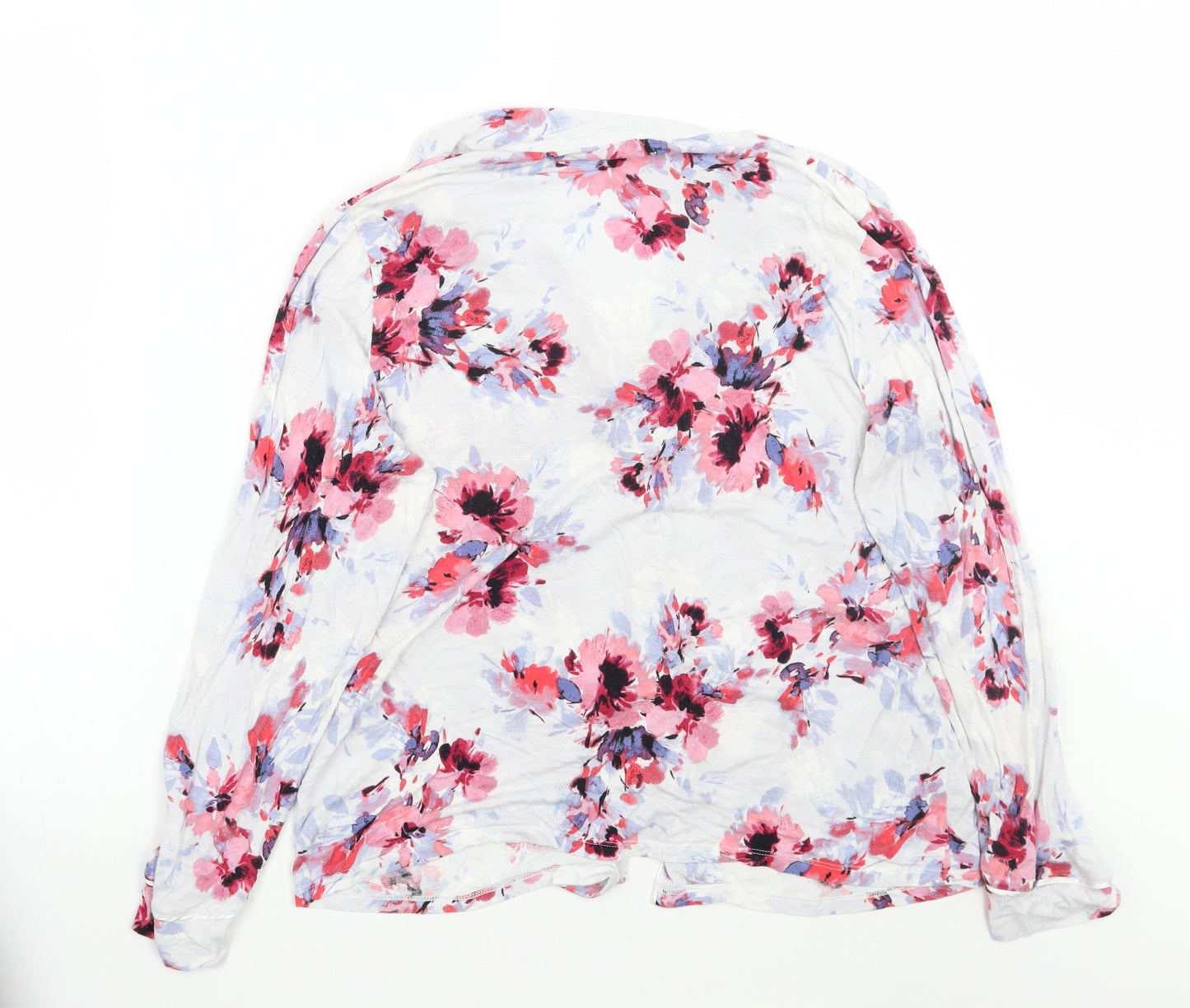George Womens Purple Floral  Top Pyjama Top Size 12