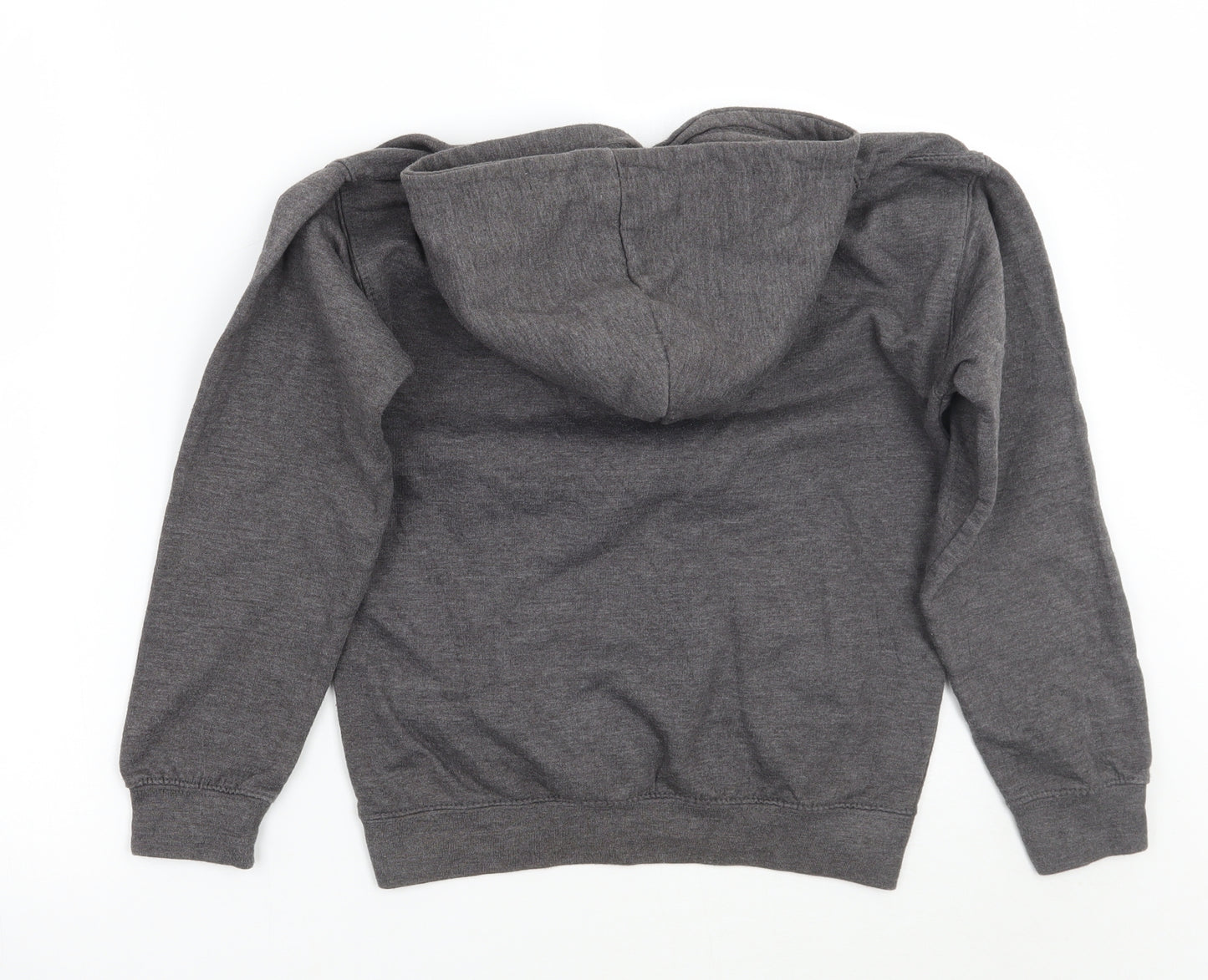 Awdis Boys Grey   Pullover Hoodie Size 9-10 Years  - Size 9-11