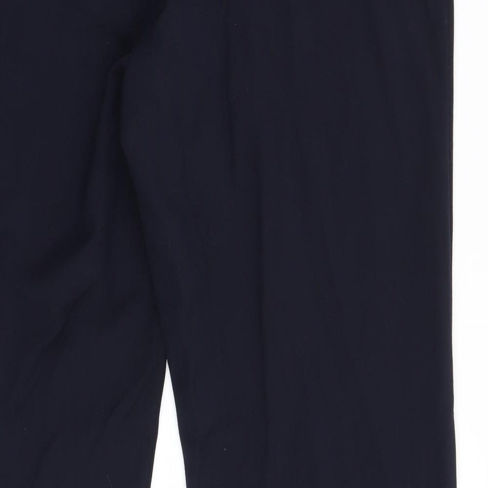 Marks and Spencer Womens Blue   Trousers  Size 14 L28 in