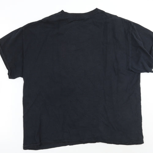 Newlook Mens Black    T-Shirt Size L