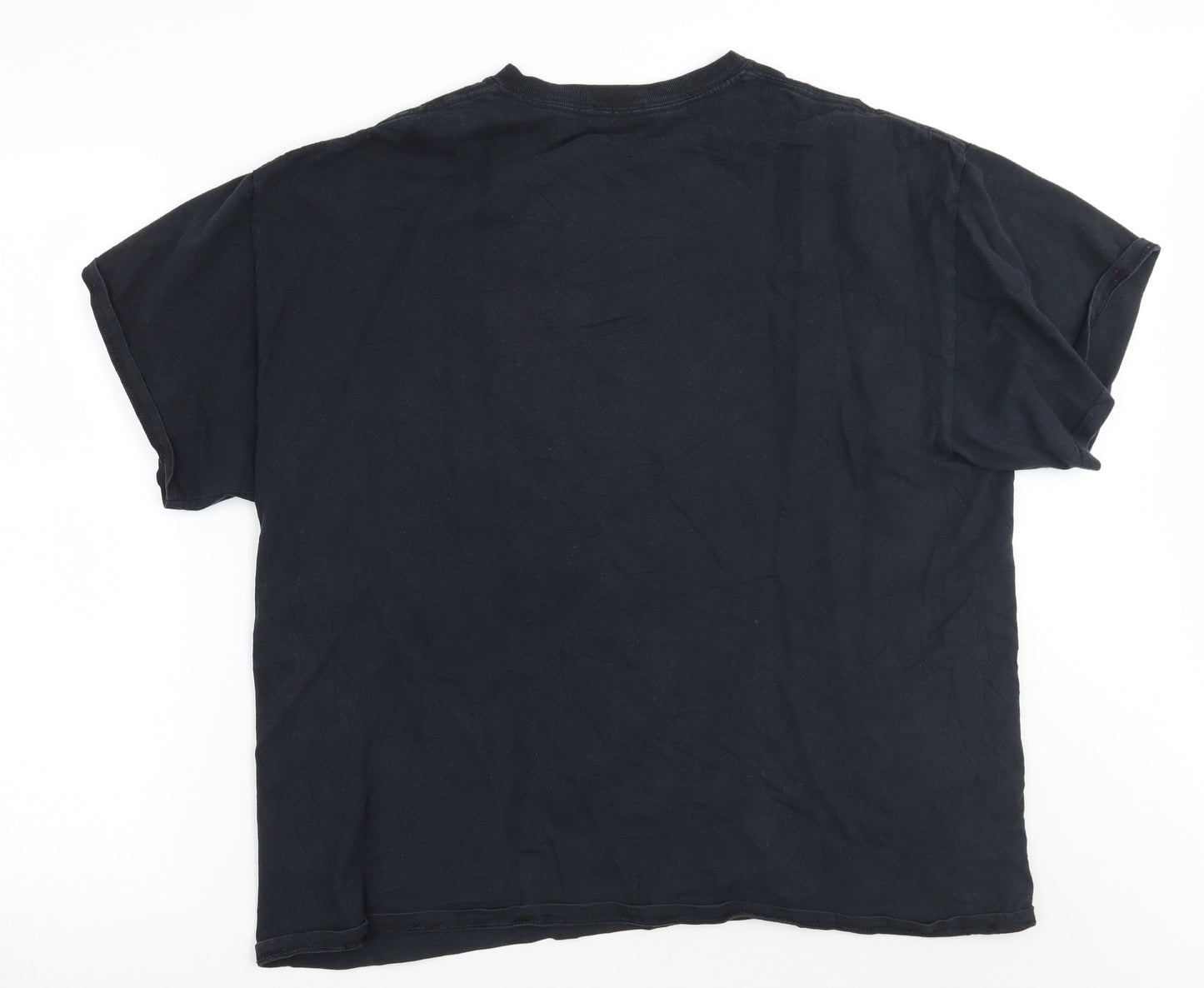 Newlook Mens Black    T-Shirt Size L