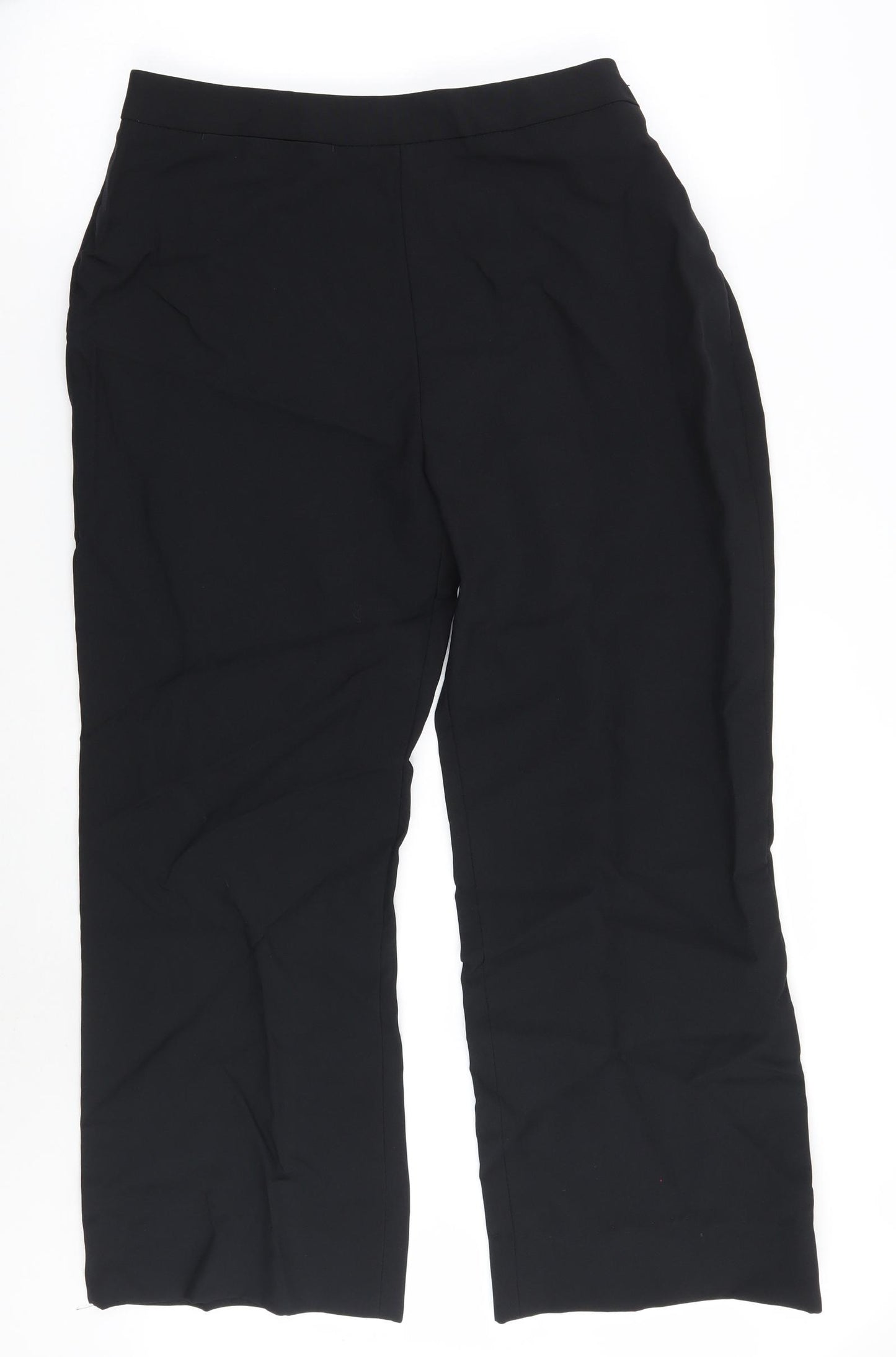 Russums Womens Black   Trousers  Size 16 L26 in