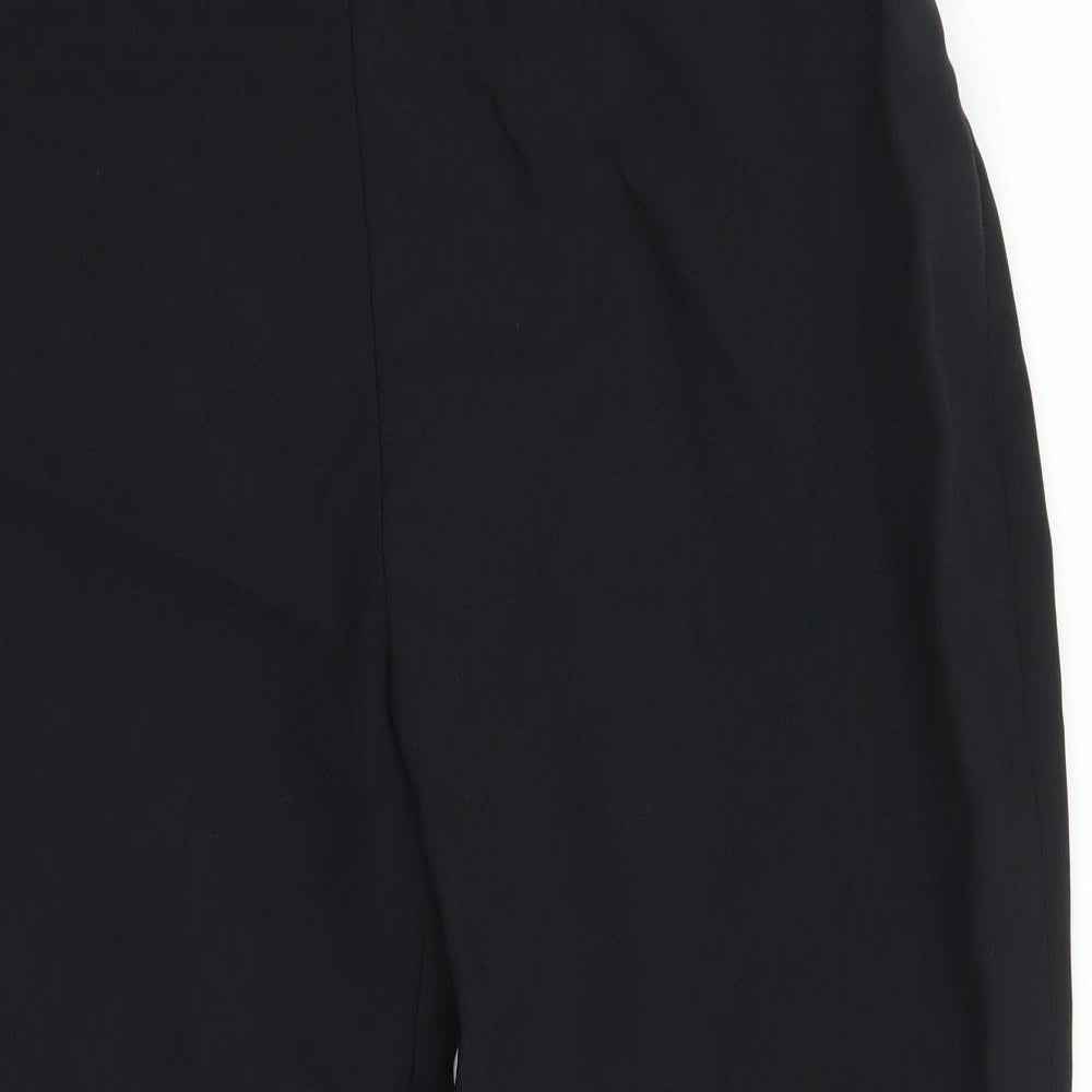 Russums Womens Black   Trousers  Size 16 L26 in