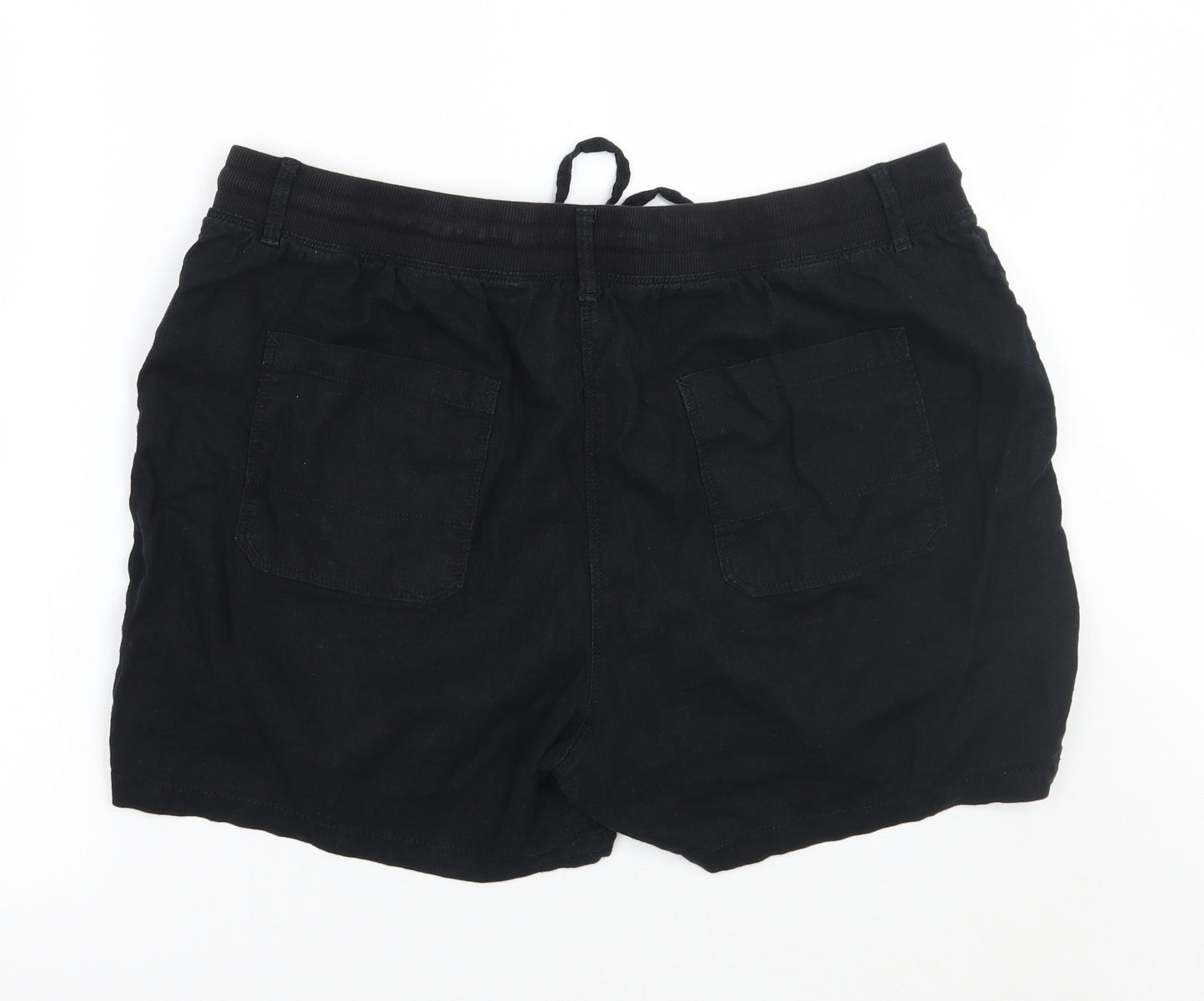 Marks and Spencer Womens Black   Bermuda Shorts Size 16