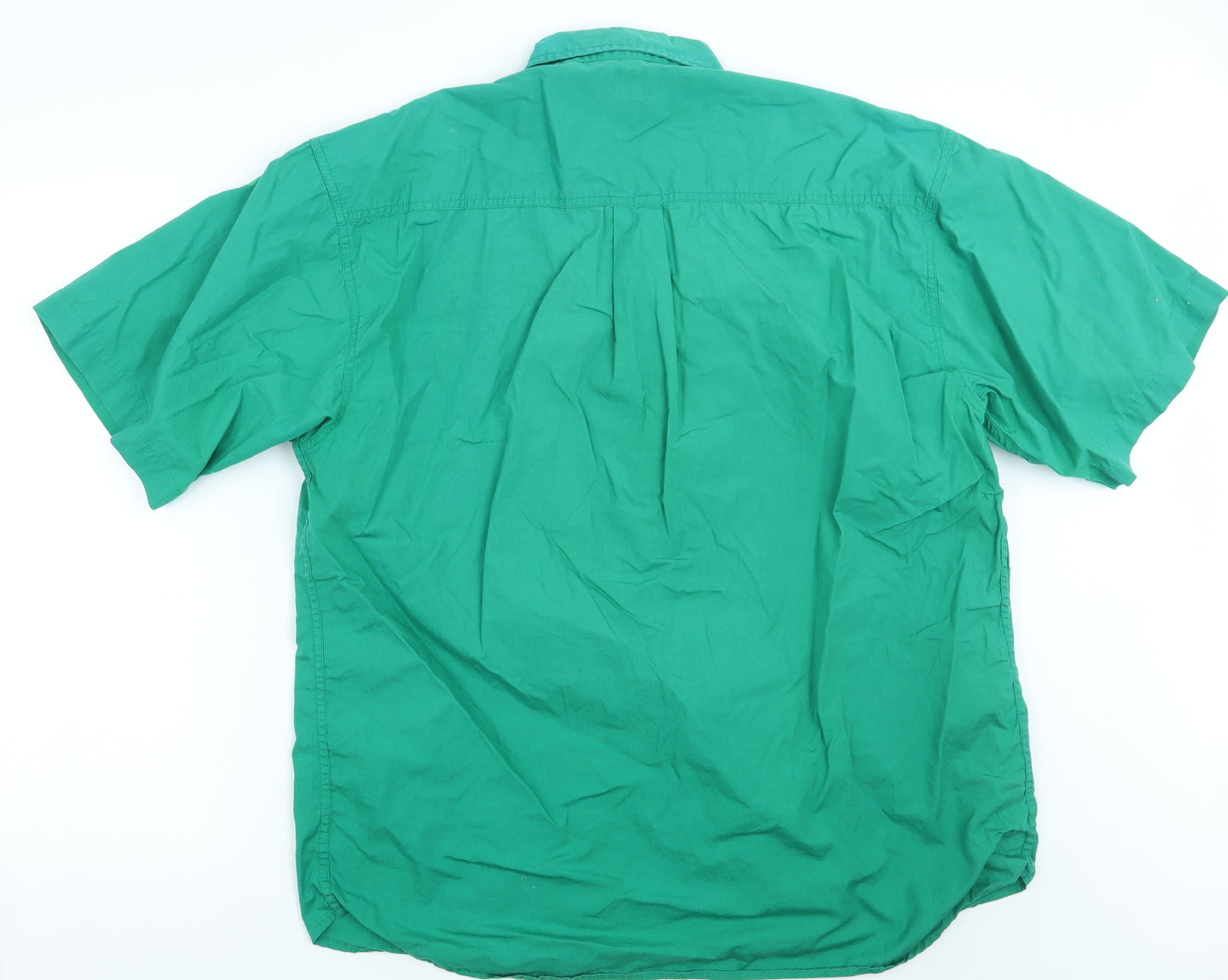 Armando Casuals Mens Green    Button-Up Size L