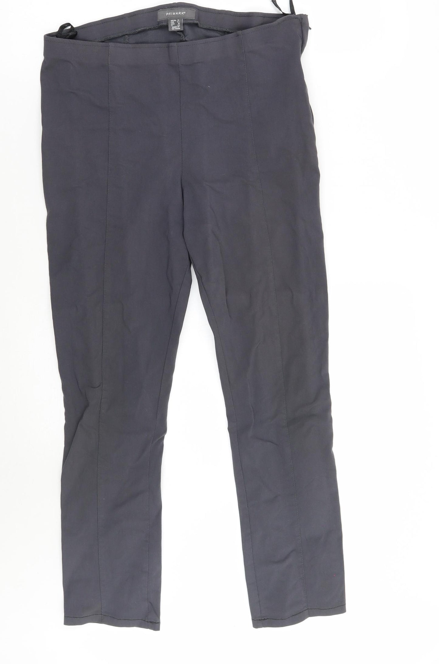 Primark Womens Grey   Trousers  Size 14 L25 in