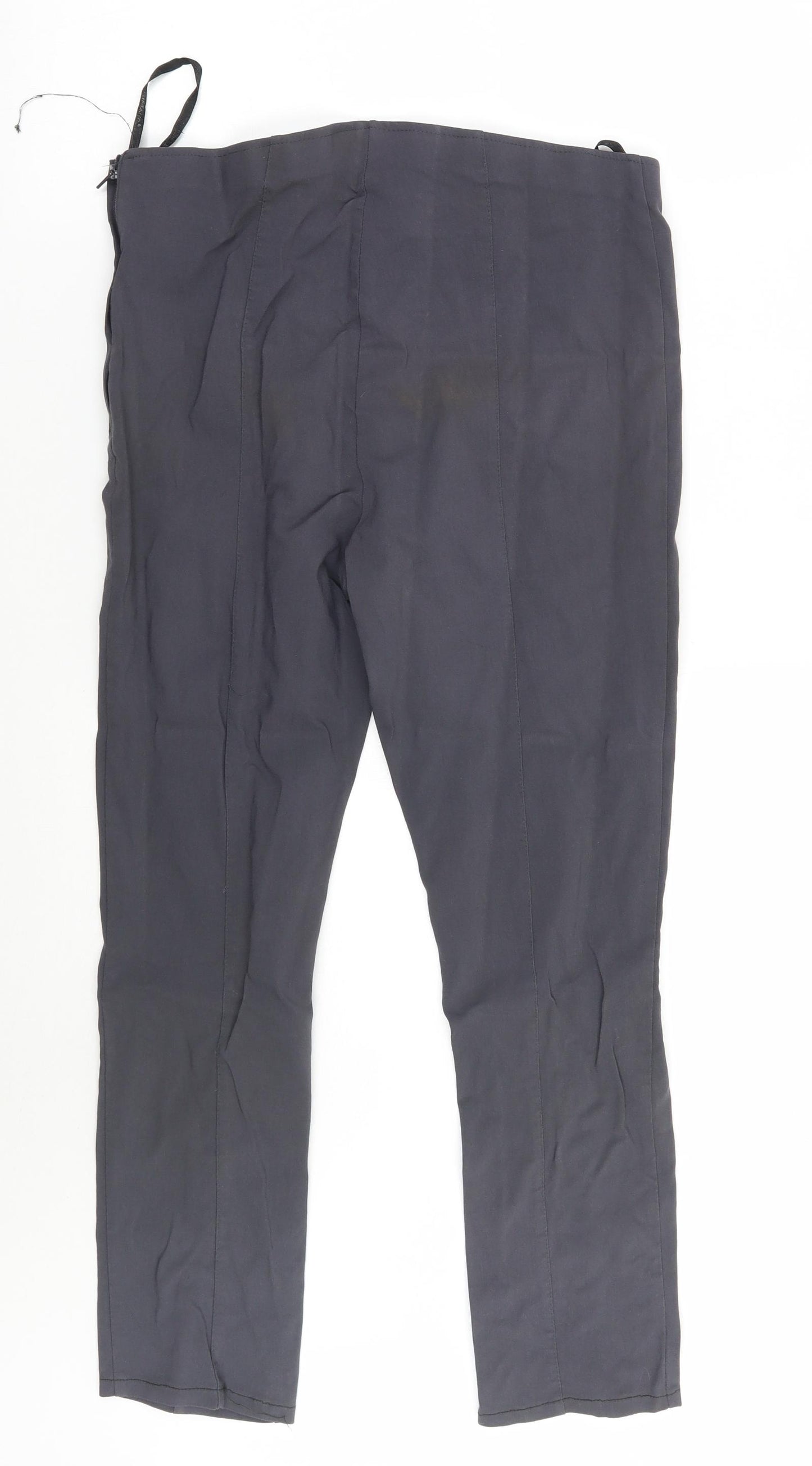 Primark Womens Grey   Trousers  Size 14 L25 in