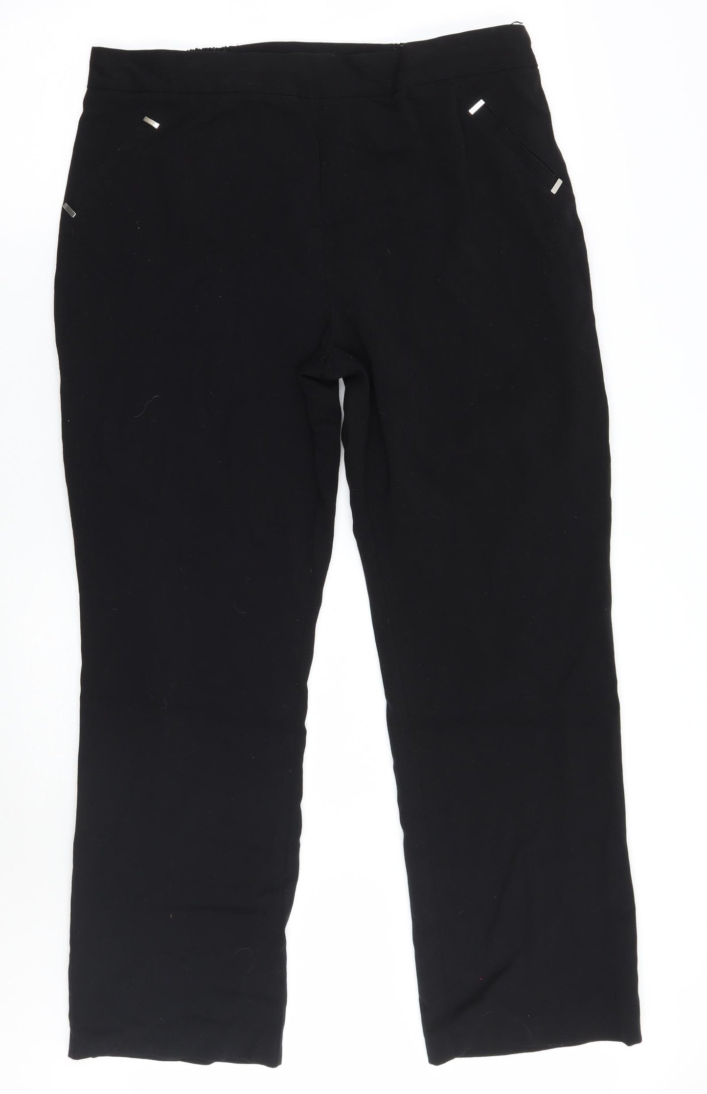 Anna rose Womens Black   Trousers  Size 16 L27 in
