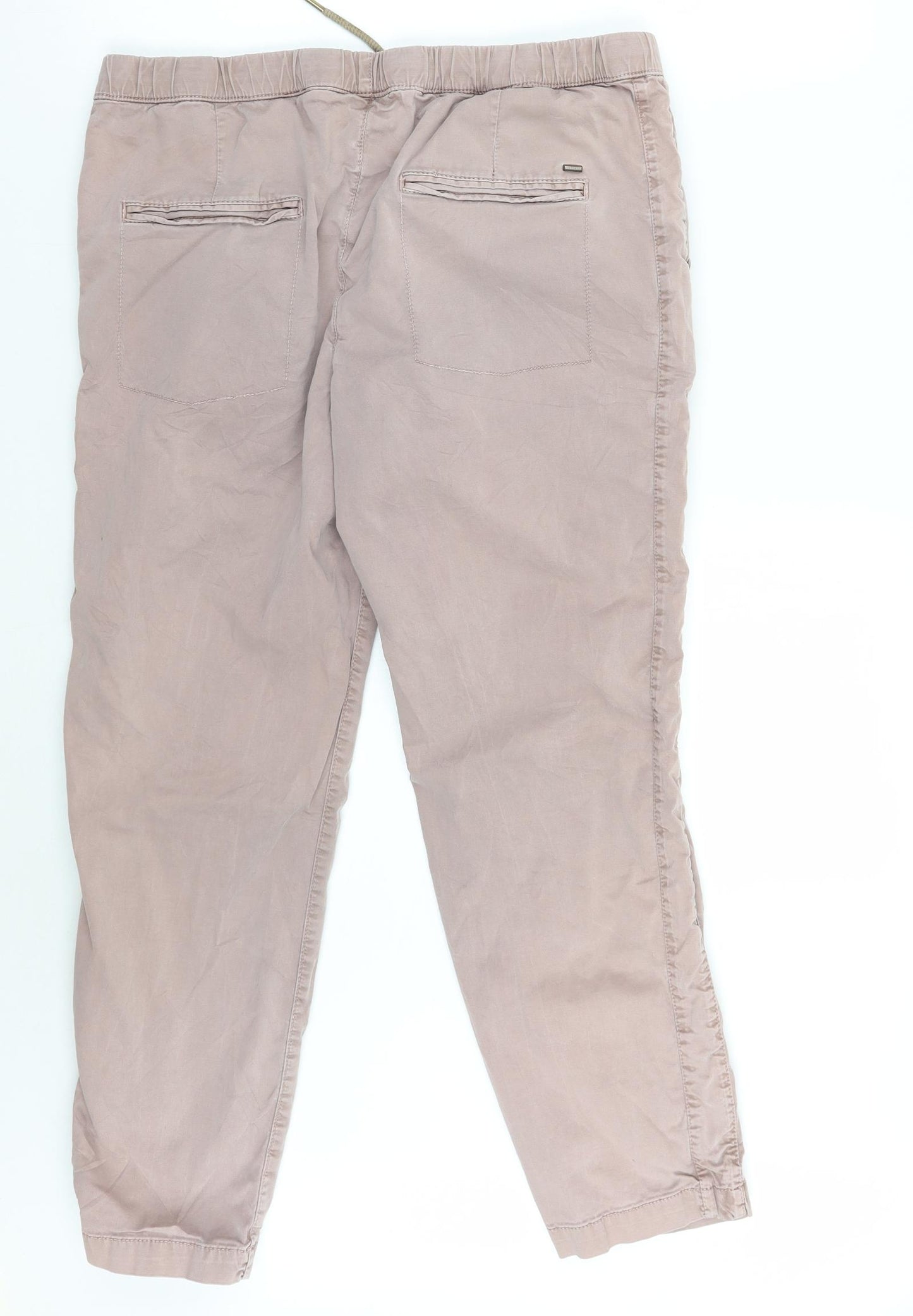 Mango Mens Pink   Cargo Trousers Size 34 L26 in