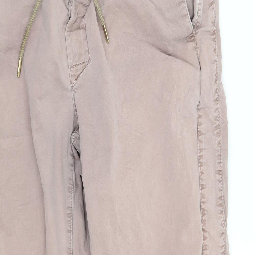 Mango Mens Pink   Cargo Trousers Size 34 L26 in