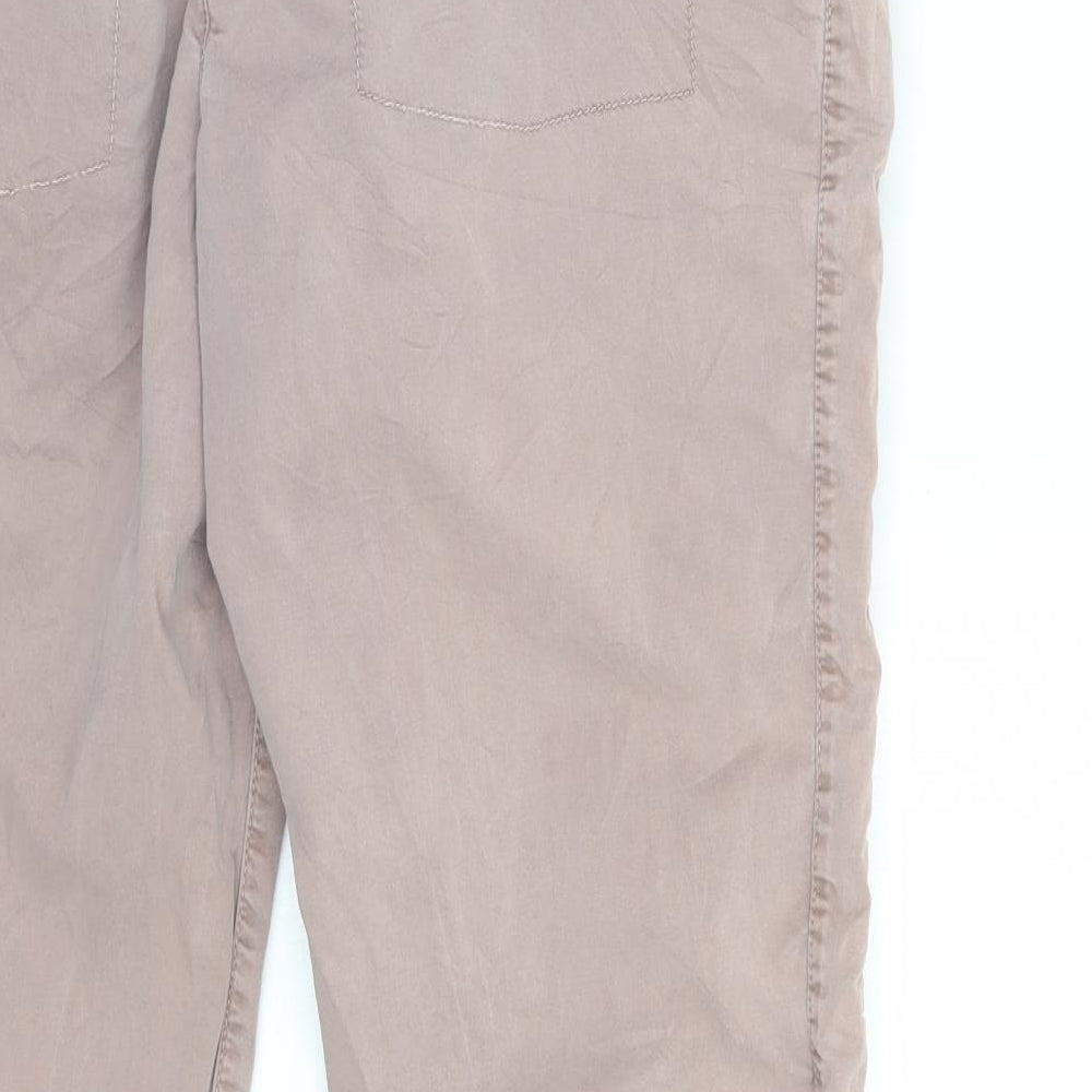 Mango Mens Pink   Cargo Trousers Size 34 L26 in