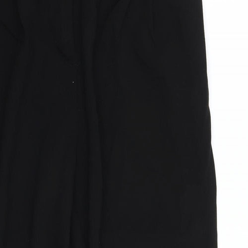 H&M Womens Black   Trousers  Size 8 L28 in
