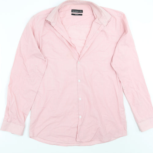 Cedar Wood State Mens Pink    Button-Up Size 15.5