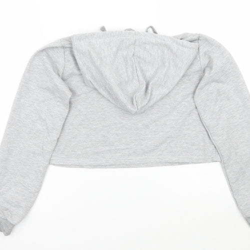 Preworn Womens Grey   Pullover Hoodie Size S
