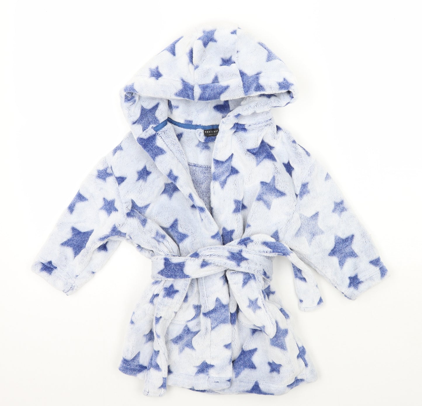 NEXT Boys Blue Geometric   Gown Size 2 Years