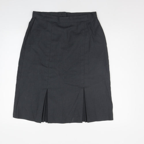 Geejay Womens Grey   A-Line Skirt Size 32 in