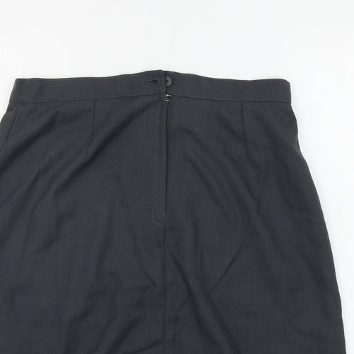 Geejay Womens Grey   A-Line Skirt Size 32 in