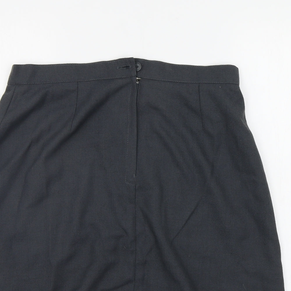 Geejay Womens Grey   A-Line Skirt Size 32 in