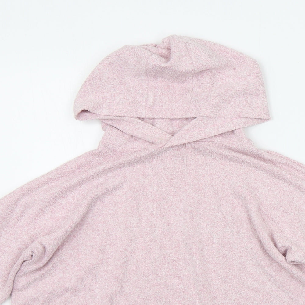 Marks and Spencer Girls Pink   Pullover Jumper Size 10-11 Years
