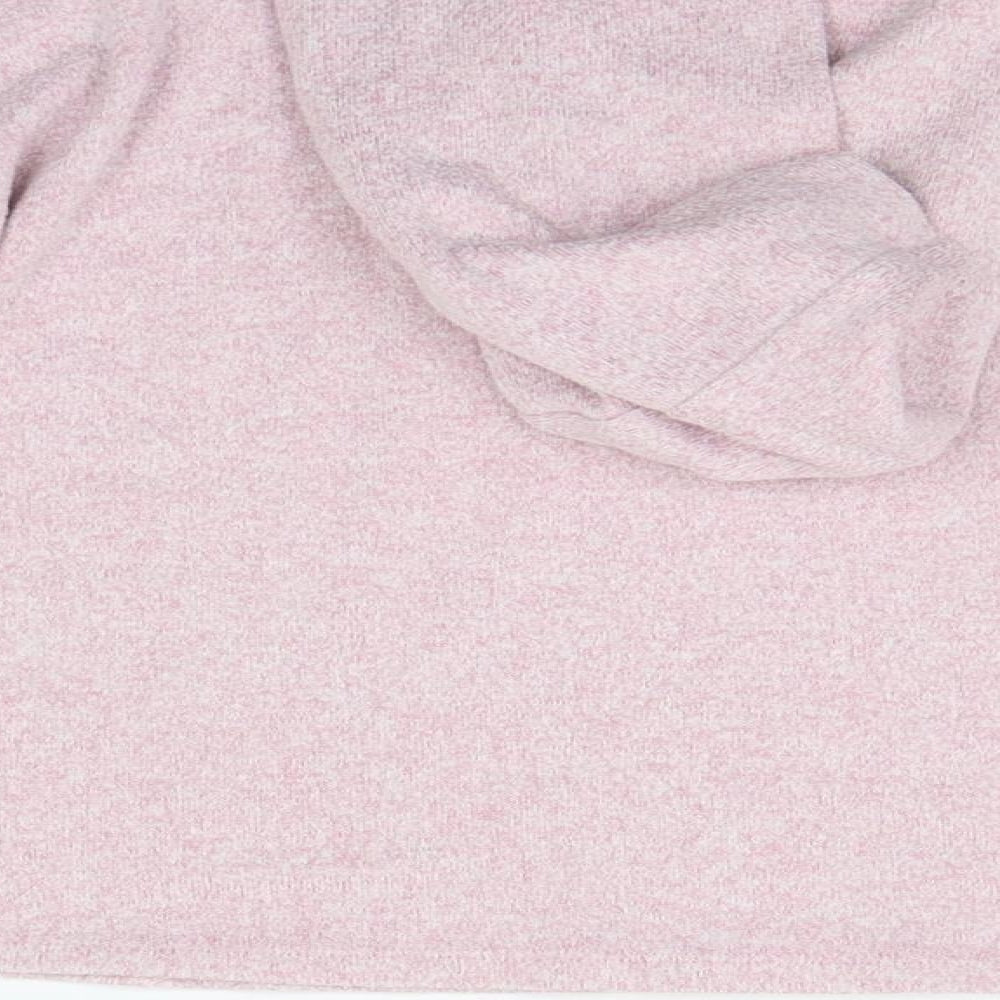 Marks and Spencer Girls Pink   Pullover Jumper Size 10-11 Years