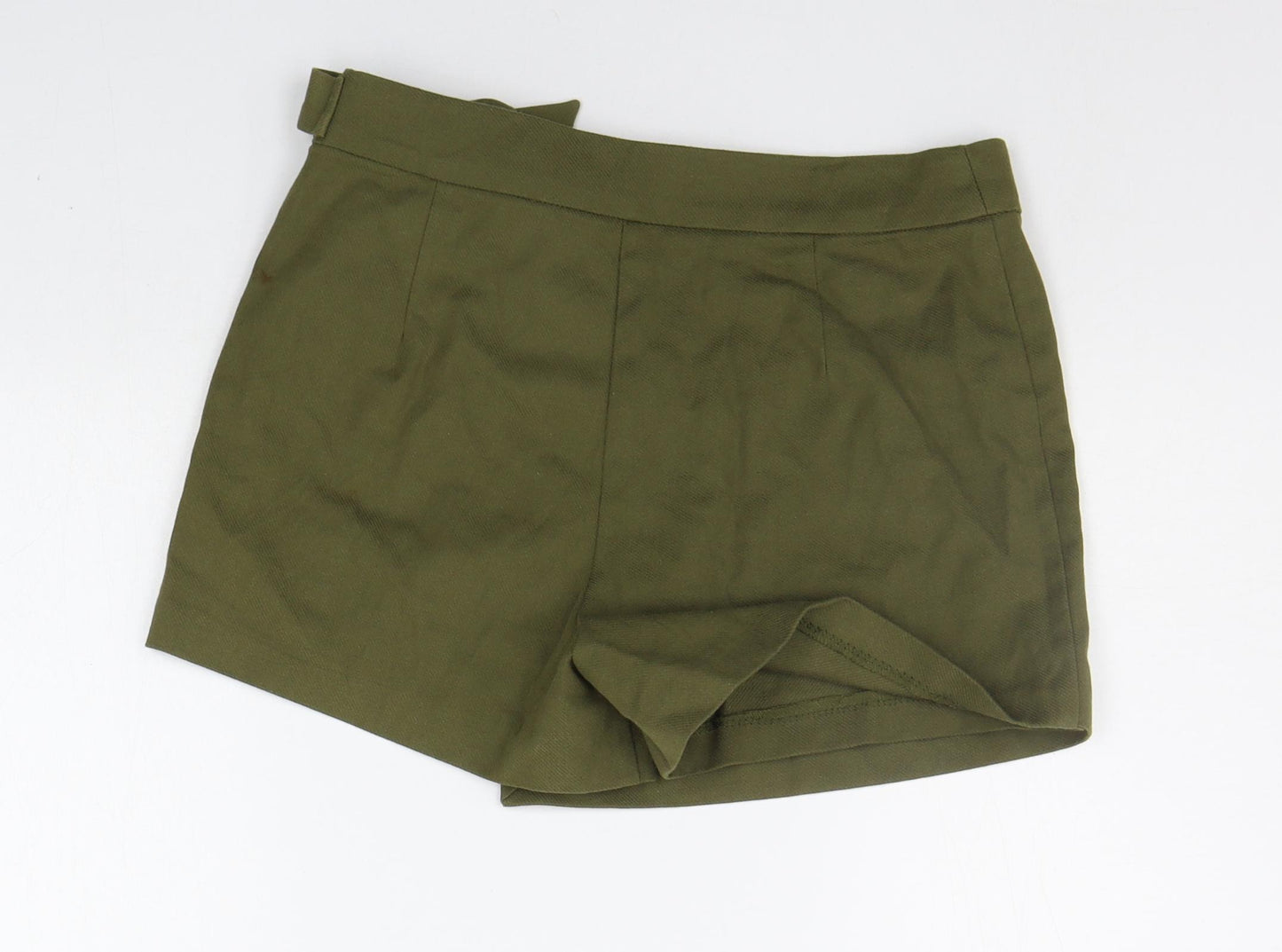 Stradivarius  Womens Green   Sweat Shorts Size 8