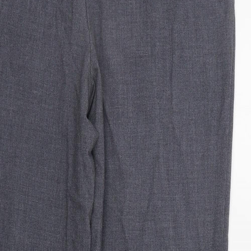 EWM Womens Grey   Trousers  Size 14 L24 in