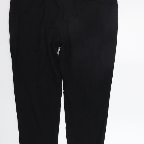 Marks and Spencer Womens Black   Trousers  Size 18 L24 in
