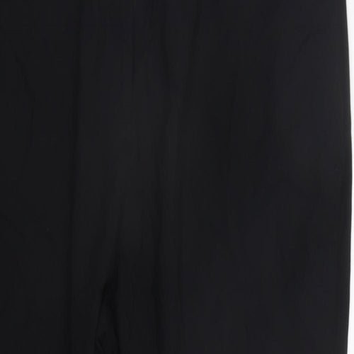 Marks and Spencer Womens Black   Trousers  Size 18 L24 in