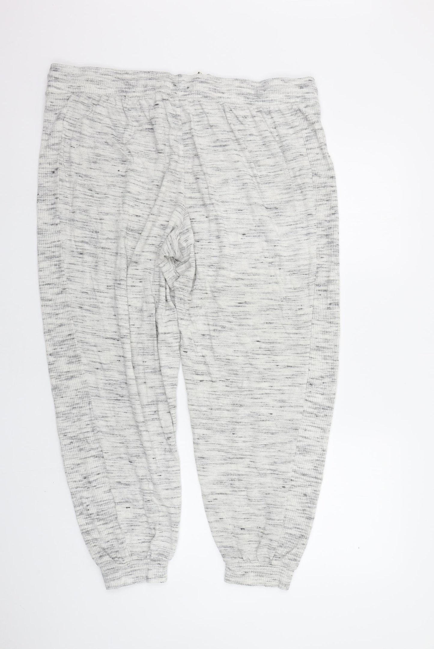 Marks and Spencer Womens Grey   Jogger Trousers Size 22 L25 in