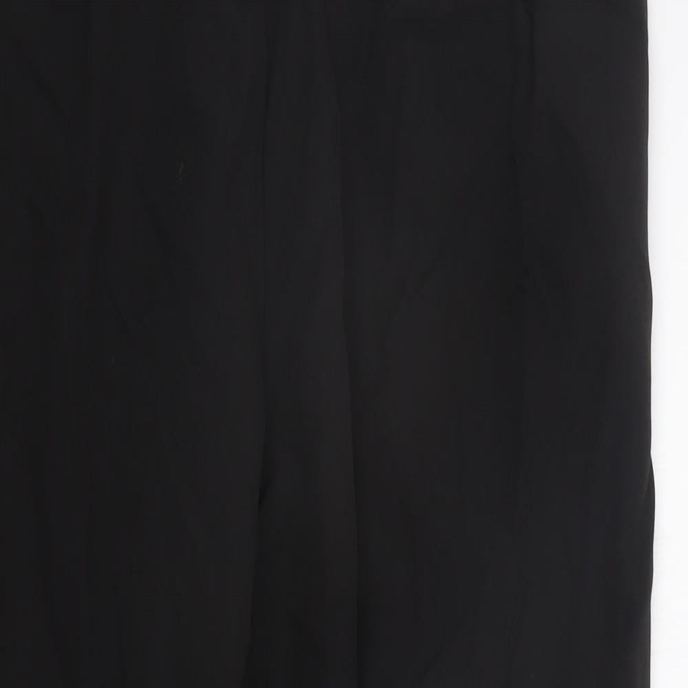New Look Womens Black   Trousers  Size 14 L25 in