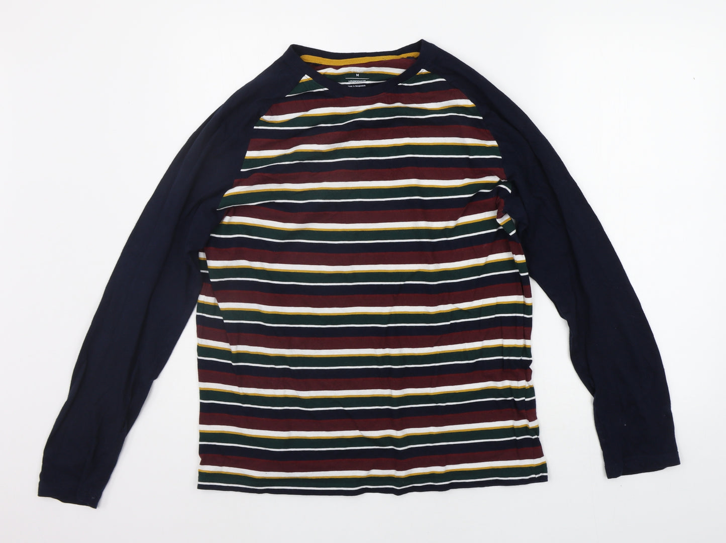 Marks and Spencer Mens Multicoloured Geometric   T-Shirt Size M