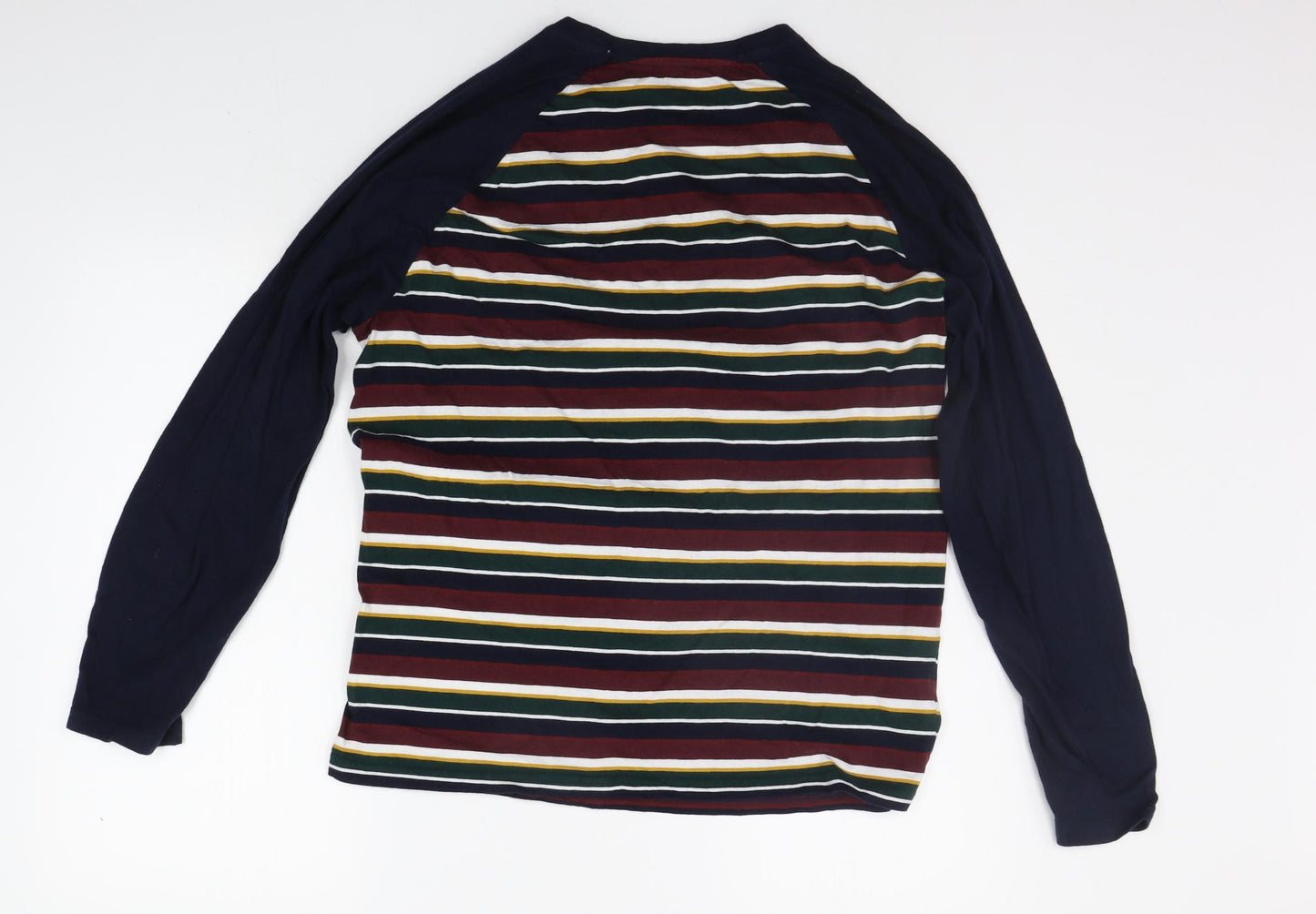 Marks and Spencer Mens Multicoloured Geometric   T-Shirt Size M