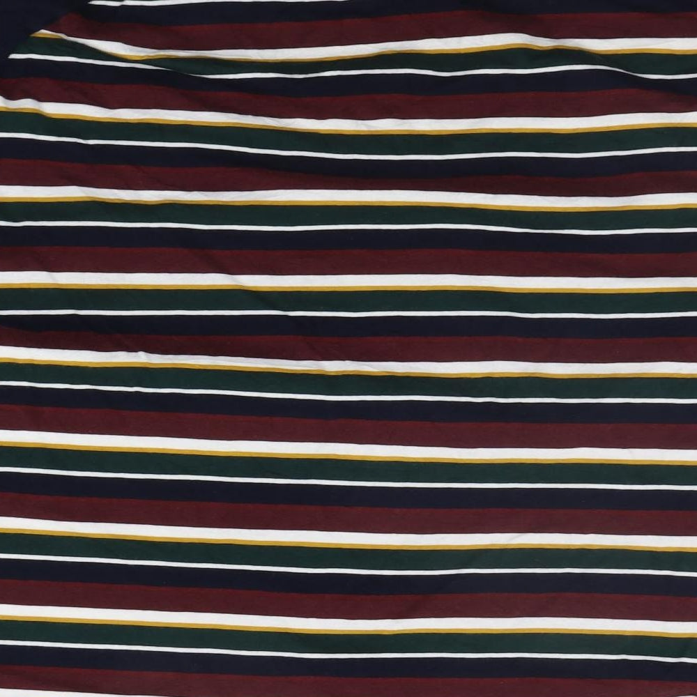 Marks and Spencer Mens Multicoloured Geometric   T-Shirt Size M