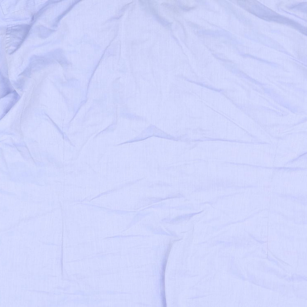 NEXT Mens Blue    Button-Up Size 21