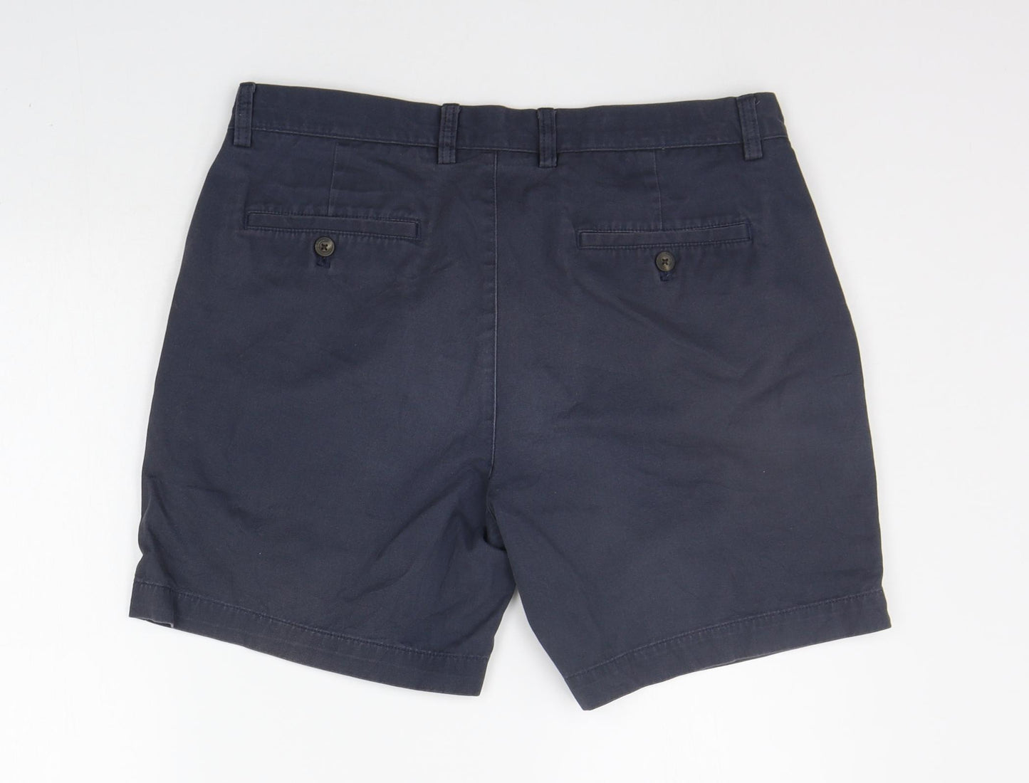 Amazon Mens Blue   Chino Shorts Size 34