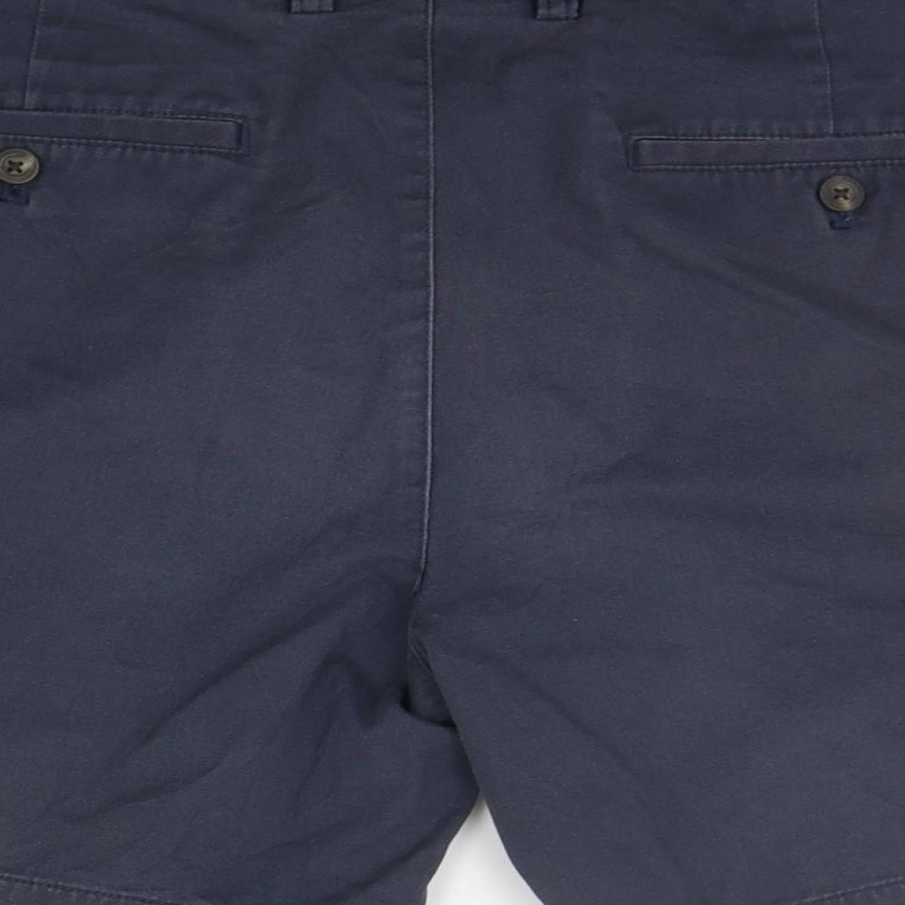 Amazon Mens Blue   Chino Shorts Size 34