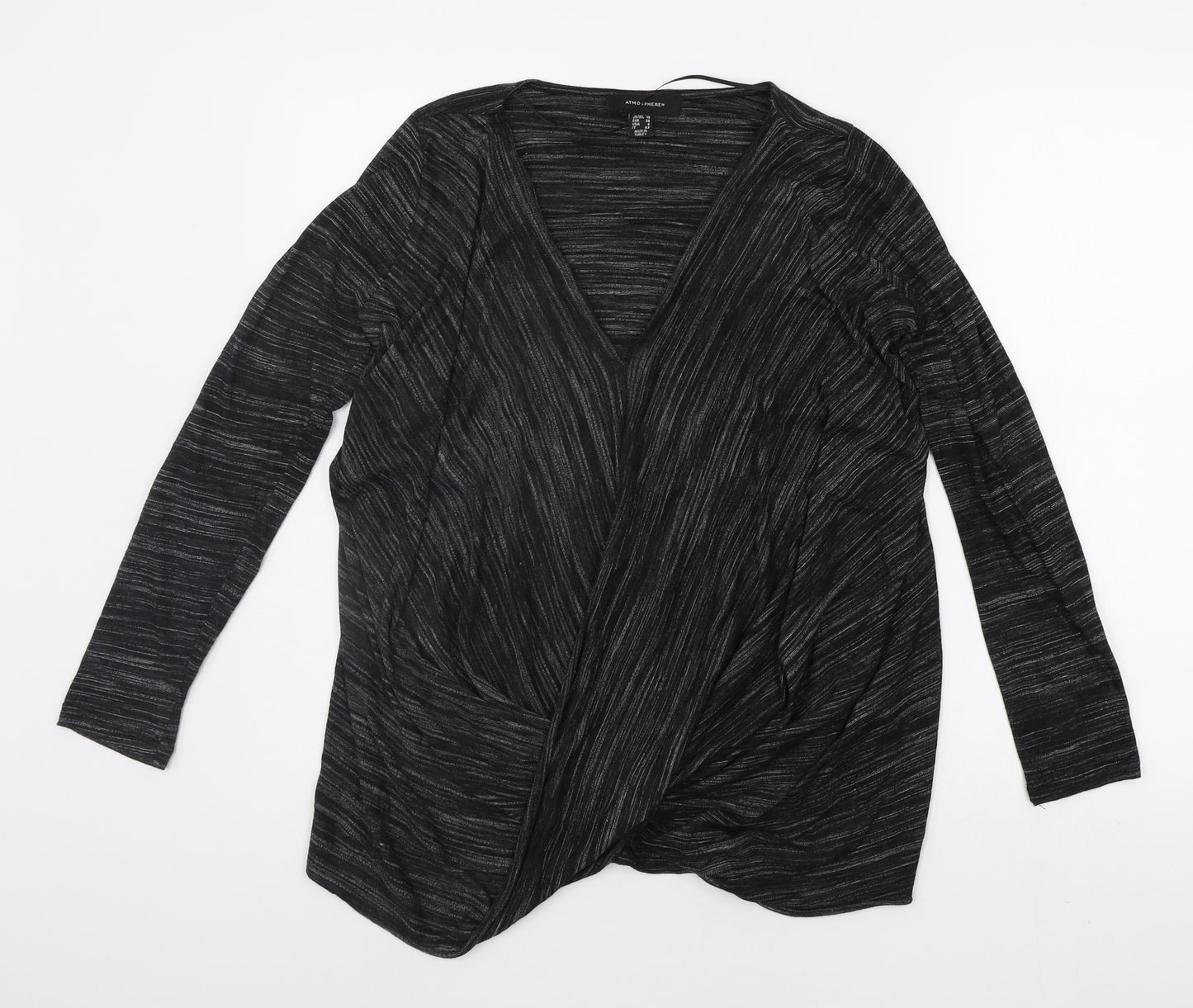 Atmosphere Womens Black   Basic T-Shirt Size 10