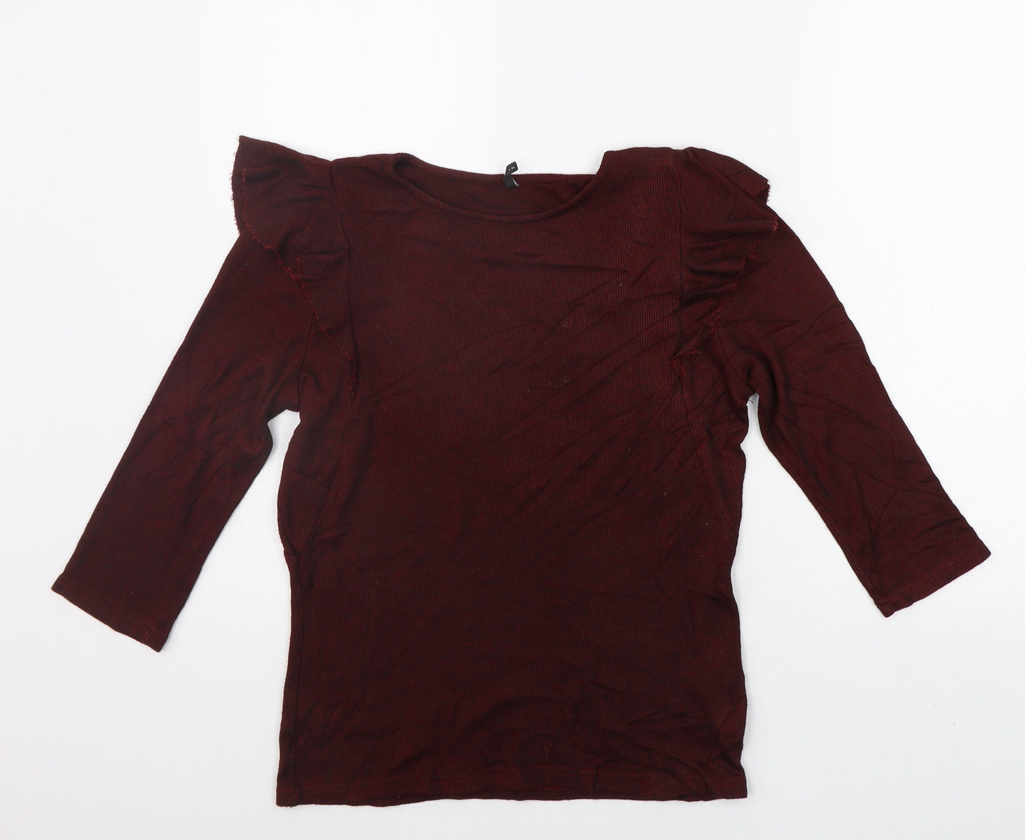 Only Womens Purple   Basic T-Shirt Size S